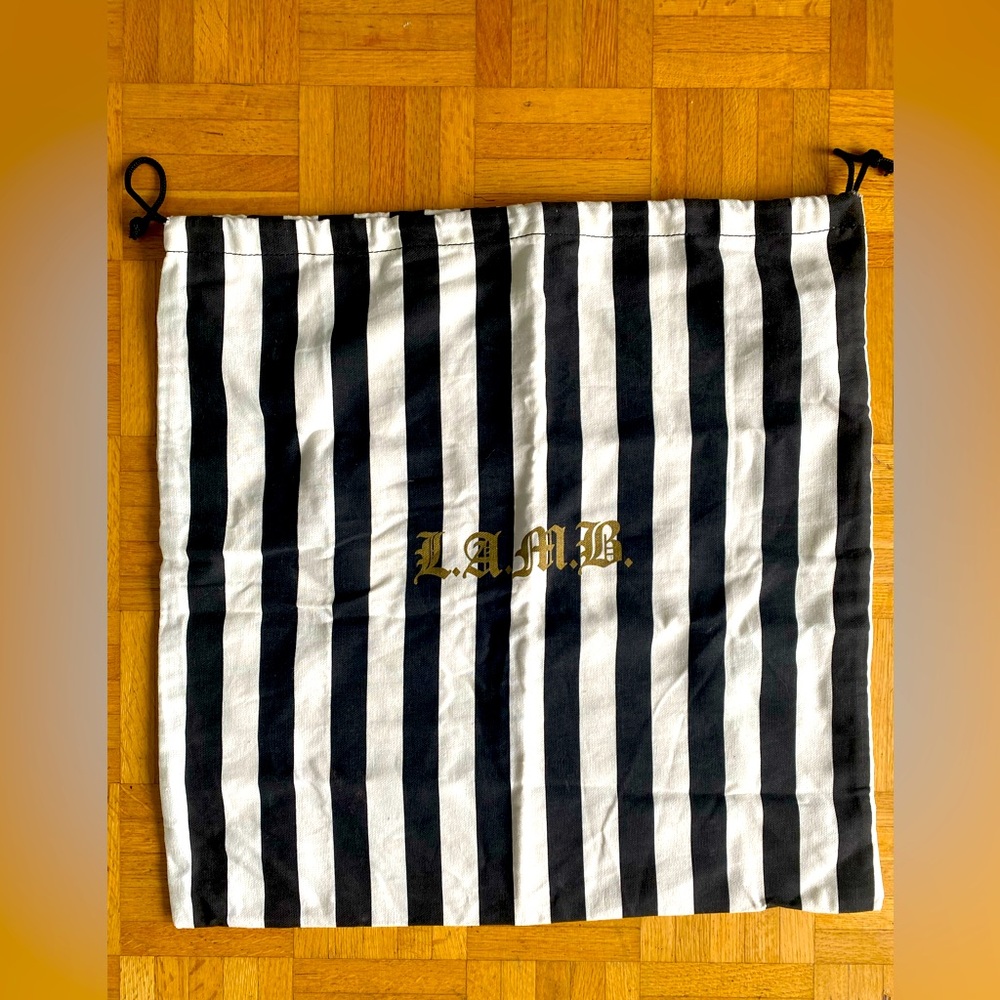 L.A.M.B. Large Striped Dustbag